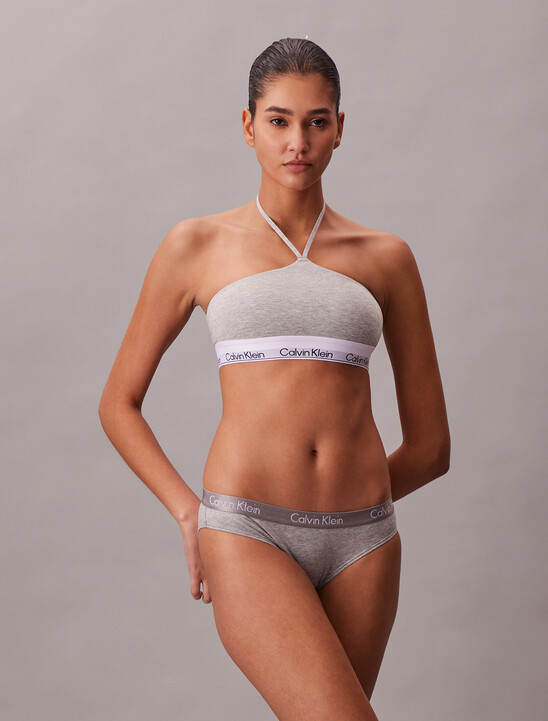 Lightly Lined Halter Bralette - Icon Cotton Modal