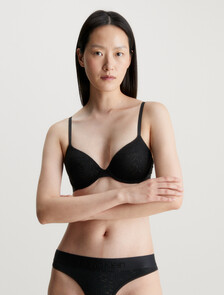Intrinsiclace T-Shirt Bra, BLACK, hi-res