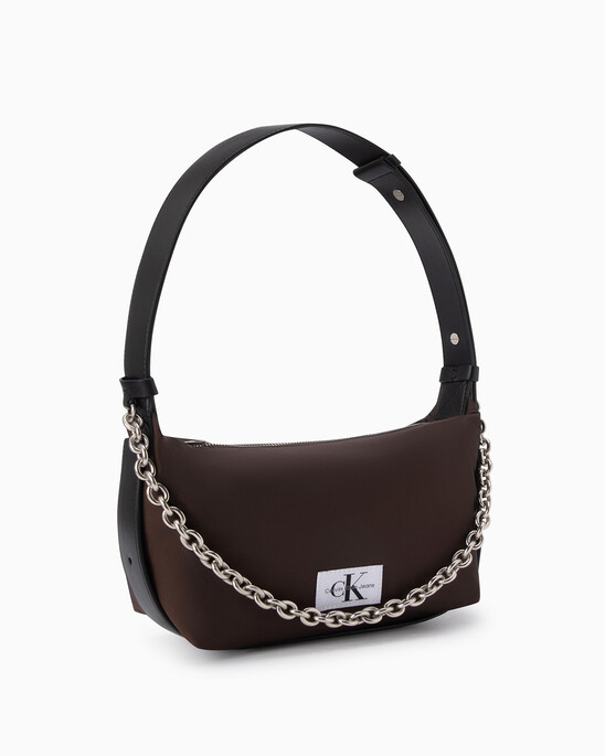Nylon Chain Shoulder Bag 22Cm
