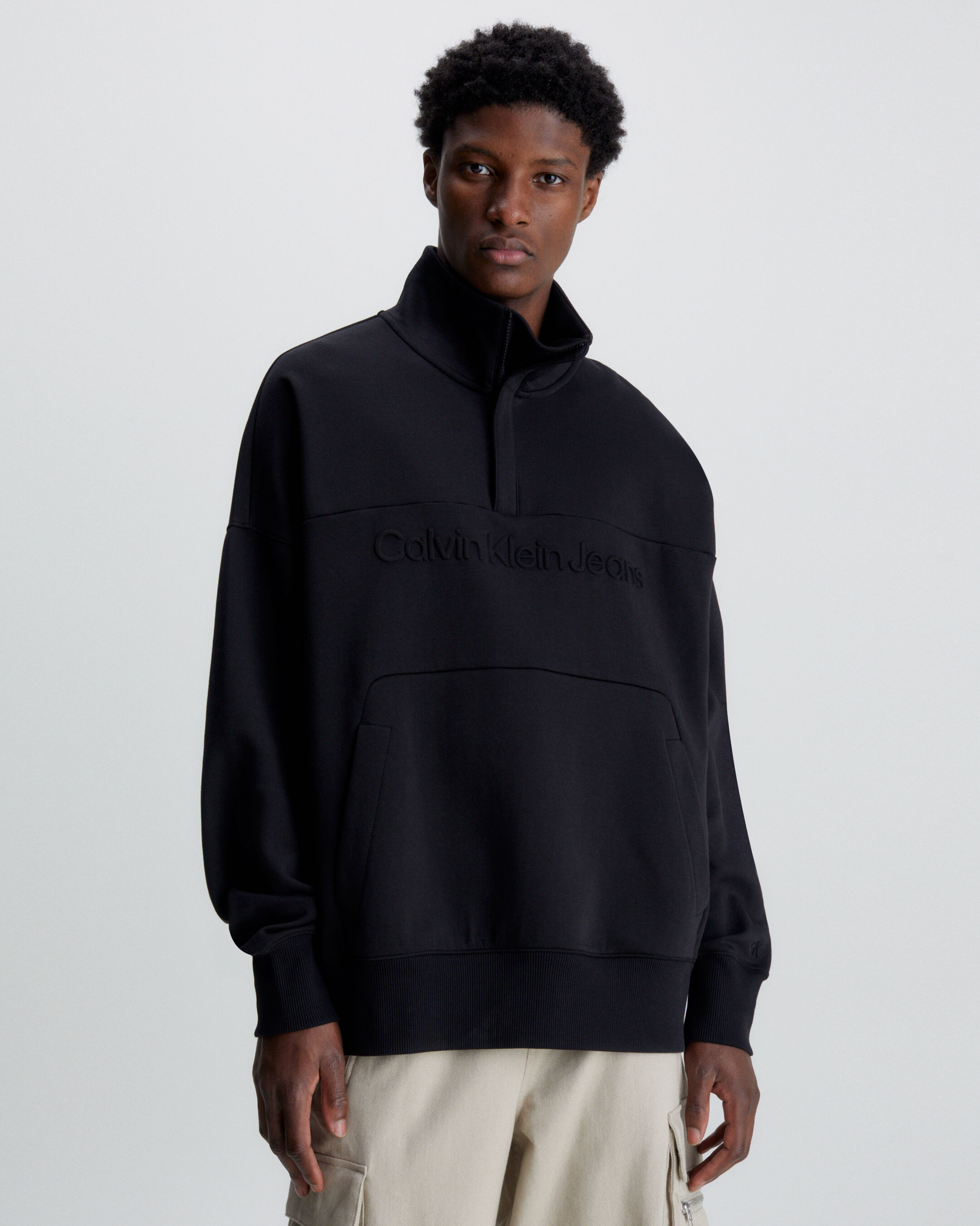 Calvin klein sweat jacket hot sale