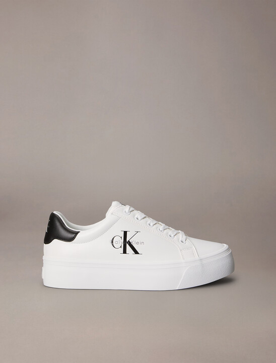 Vulcanized Flatform Lace Up Trainer