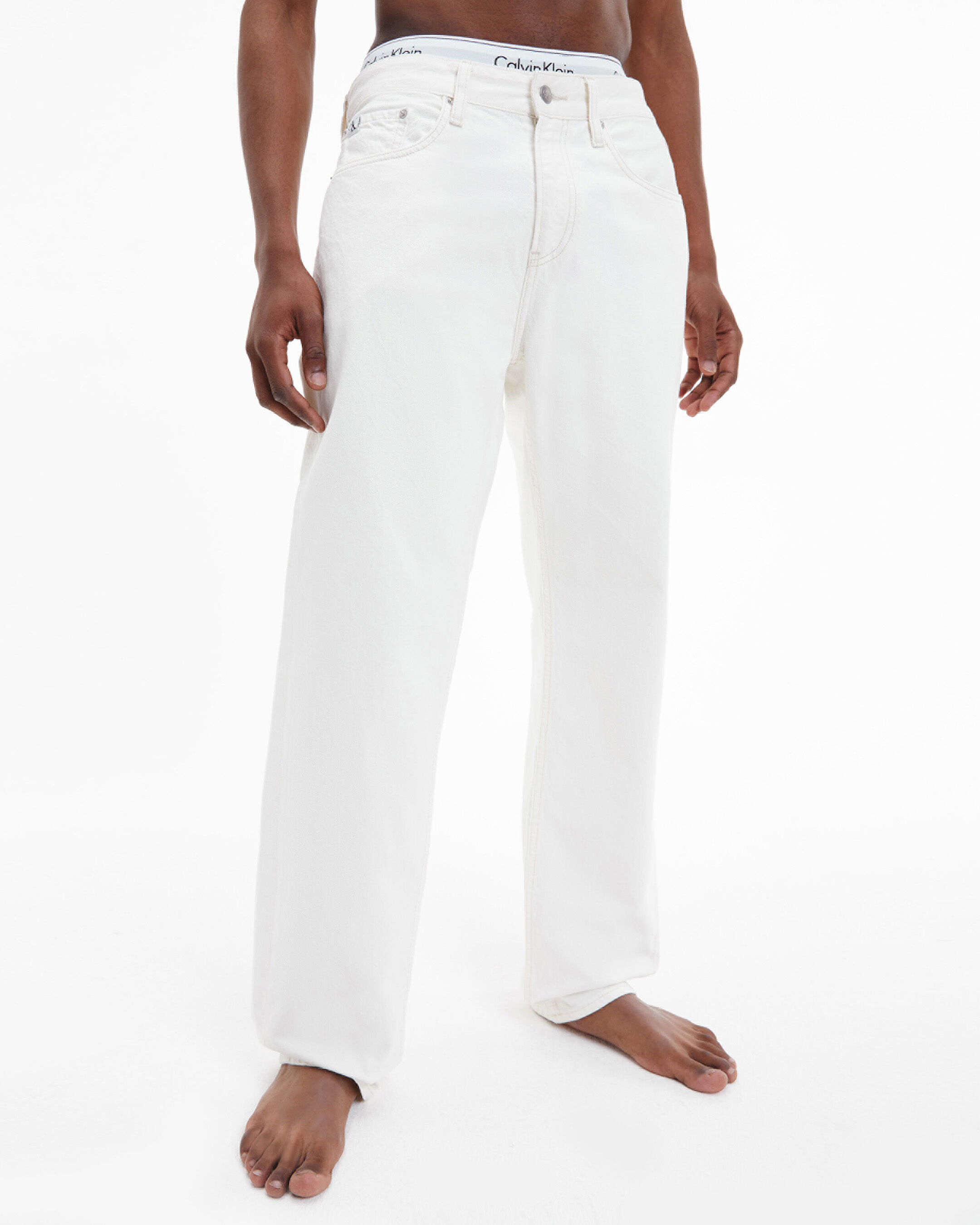 Calvin klein sales white jeans