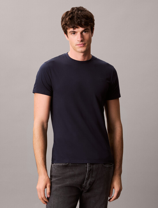 Stretch Cotton Slim Tee