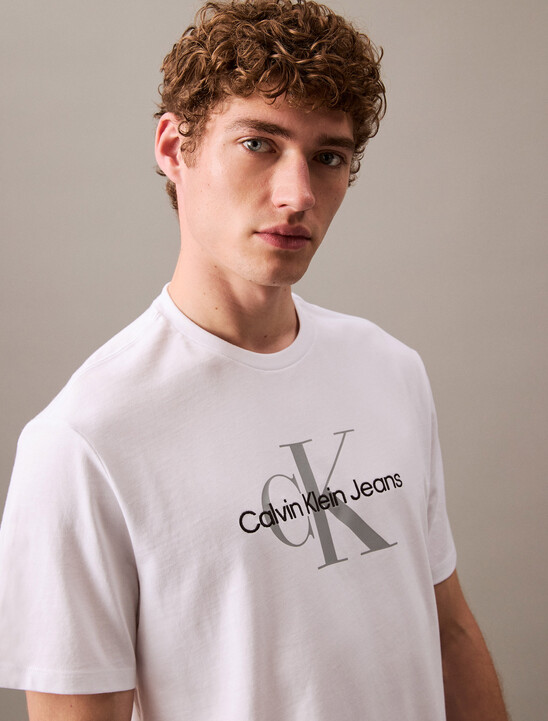 Monogram Logo Graphic Classic Crewneck T-Shirt