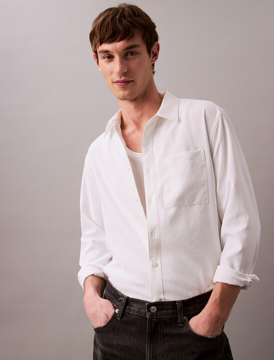 Technical Oxford Easy Care Shirt