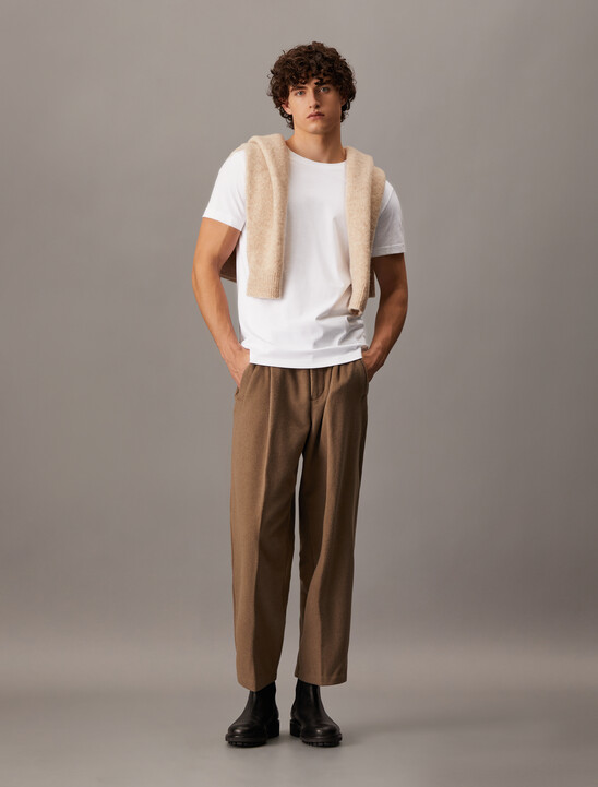Core Smooth Cotton Monogram Tee
