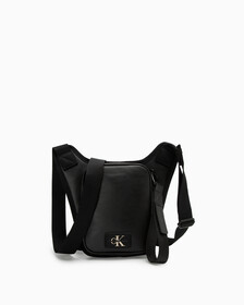 CKJ Tagged Phone Crossbody Bag, BLACK, hi-res