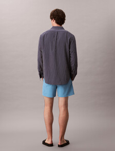 Ripstop Nylon Pull On Short, Blue Steam, hi-res