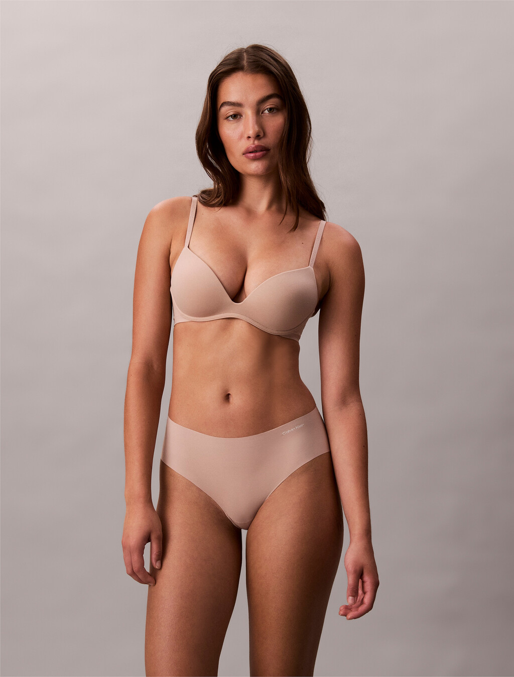 Perfectly Fit Wirefree Push Up Bra, Cedar, hi-res