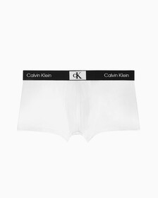 Calvin Klein 1996 Micro Low Rise Trunks, White, hi-res