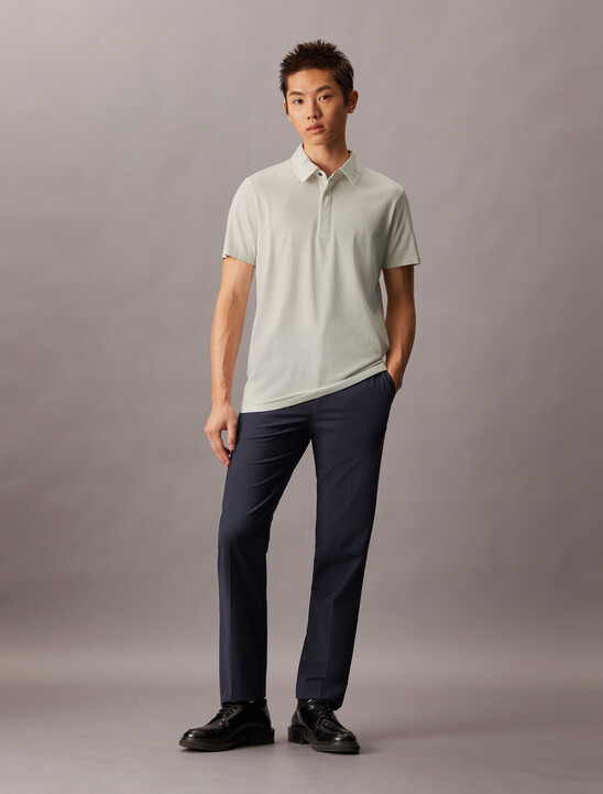 Double Mercerized Cotton Short Sleeve Polo