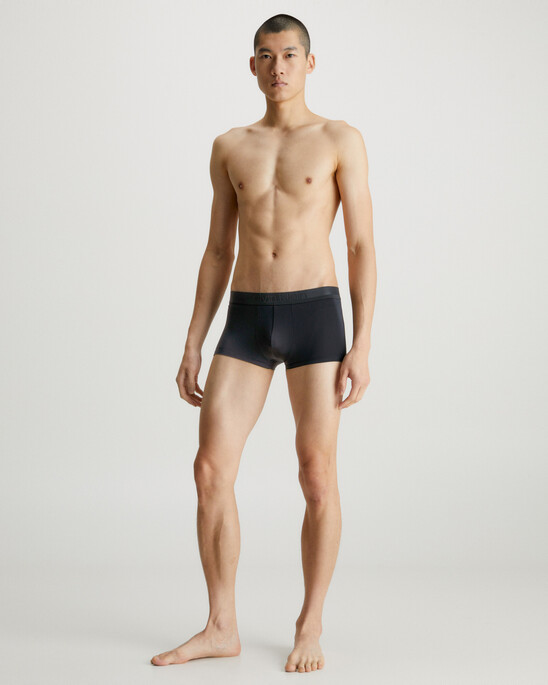 CK BLACK LOW RISE TRUNKS