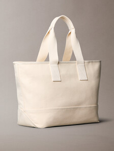 Pocket Canvas Weekender Bag, NATURAL CANVAS, hi-res