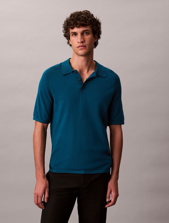Tech Knit Viscose Polo