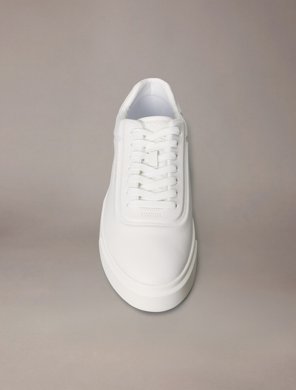 Premier - Leather Signature Trainers, Triple Bright White, hi-res