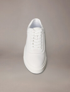 Premier - Leather Signature Trainers, Triple Bright White, hi-res