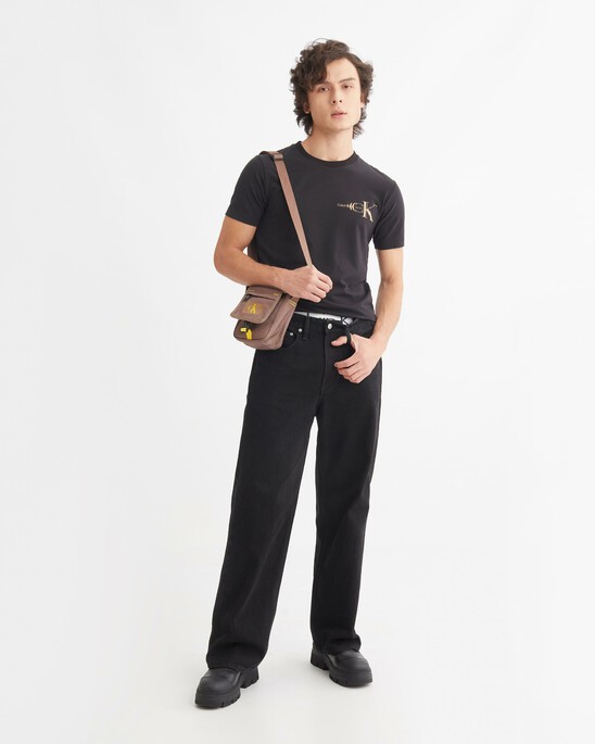 PIMA COTTON STRETCH LOGO TEE