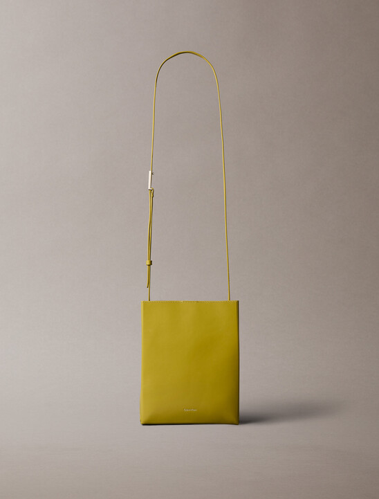 CK Paper Bag Leather Crossbody