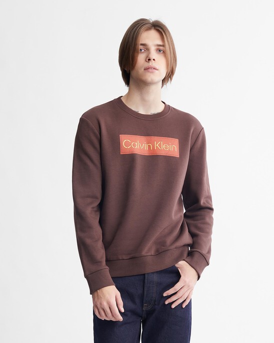 Stencil Logo Patch Terry Sweatshirt