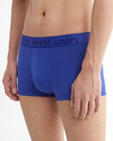 Embossed Icon Microfiber Low Rise Trunks, Clematis, hi-res