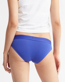 Embossed Icon Cotton Bikini, Clematis, hi-res