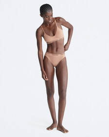 Modern Seamless Triangle Bralette, SANDALWOOD, hi-res