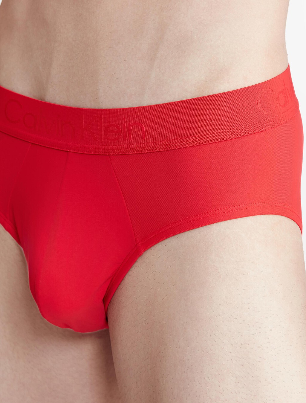 Ck Black Micro Hipster Briefs, Rouge, hi-res