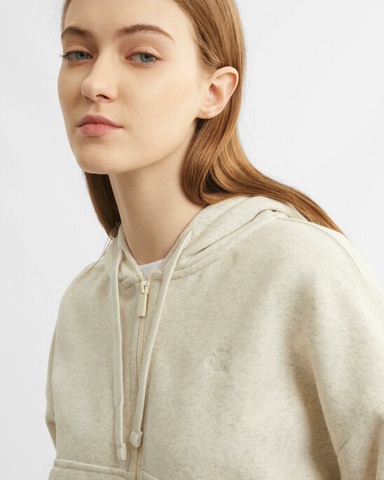 Archive Logo Zip Up Hoodie