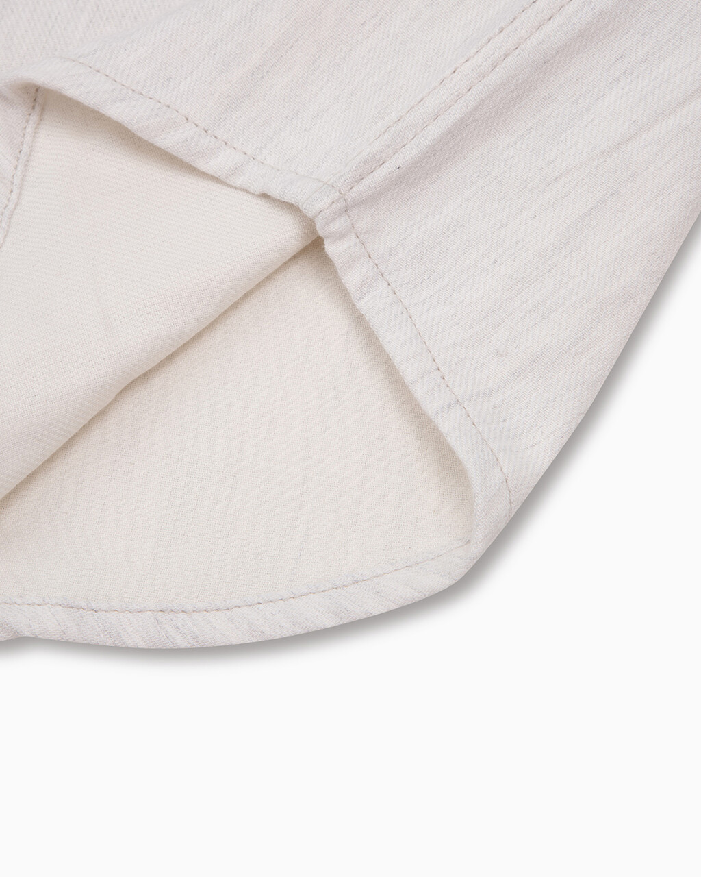 Double Pocket Melange Button-Down Shirt, Lunar Rock, hi-res