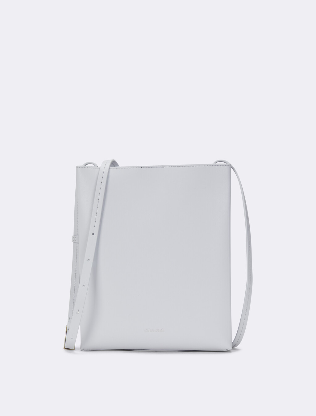 Line Leather Crossbody Bag, Arctic Ice, hi-res
