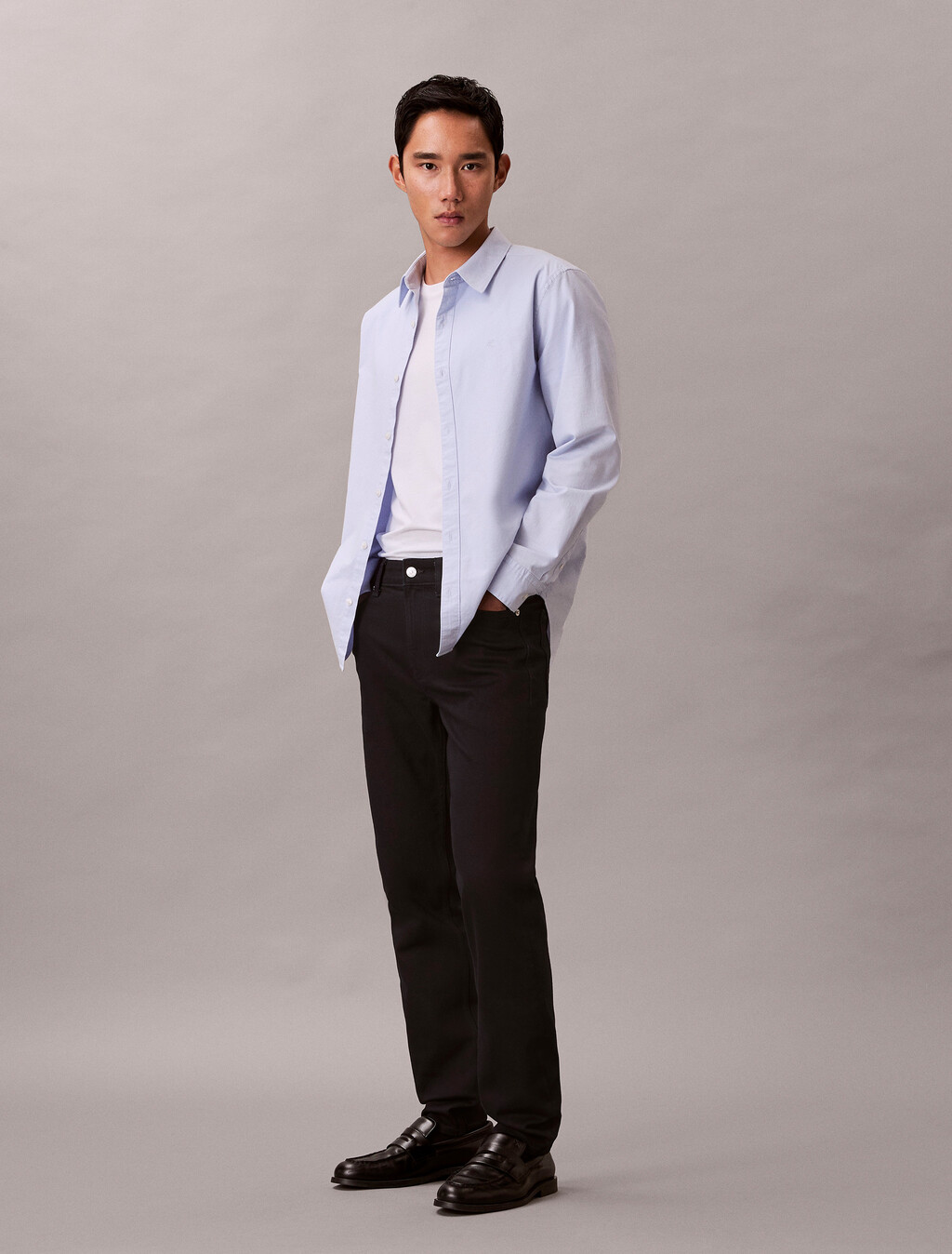 Slim Taper Classic Jeans, CLASSIC BLUE BLACK, hi-res