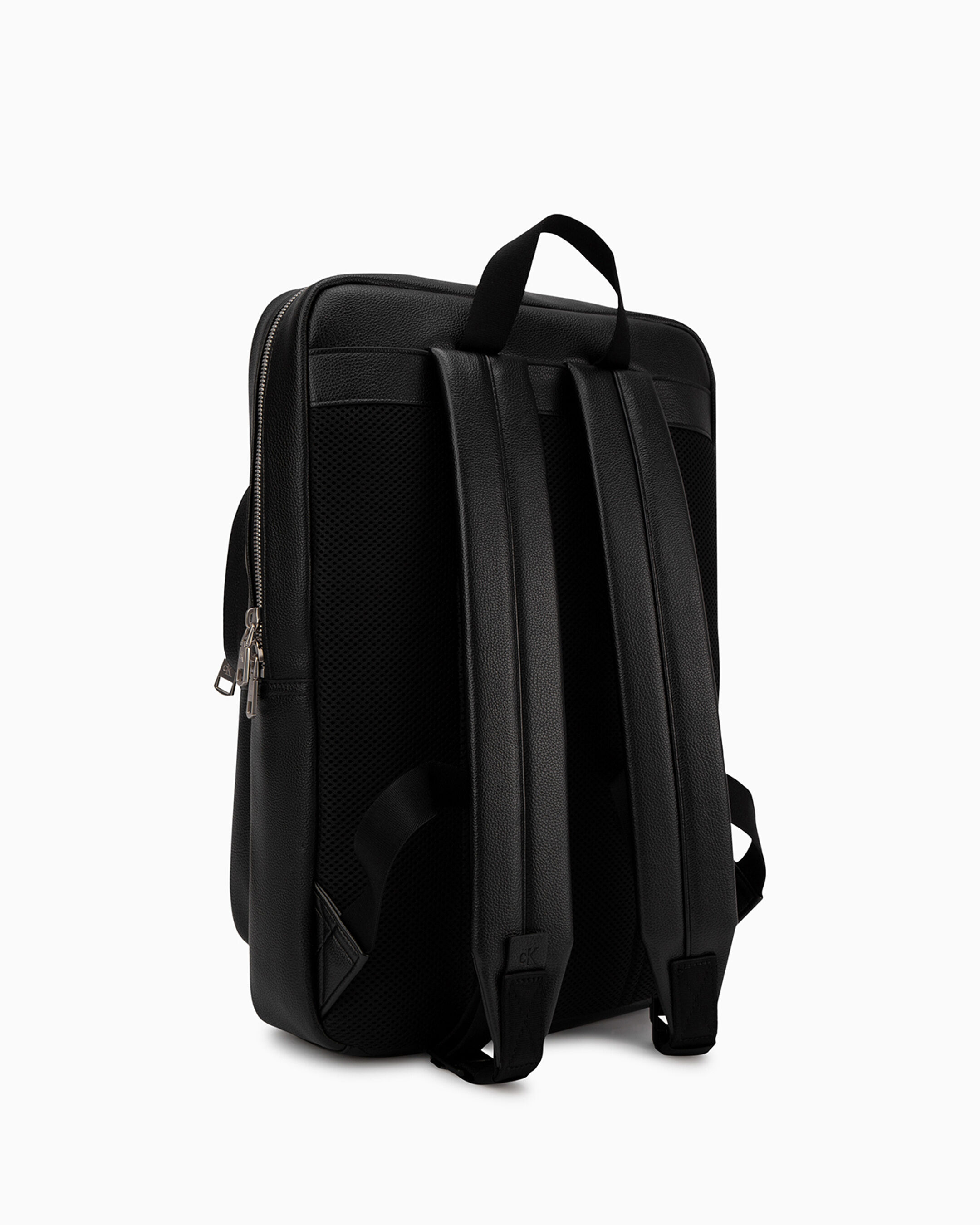 Calvin klein hotsell men's leather backpack