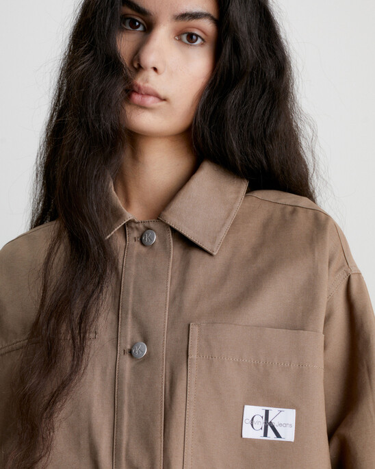 RELAXED UTILITY SHIRT JACKET