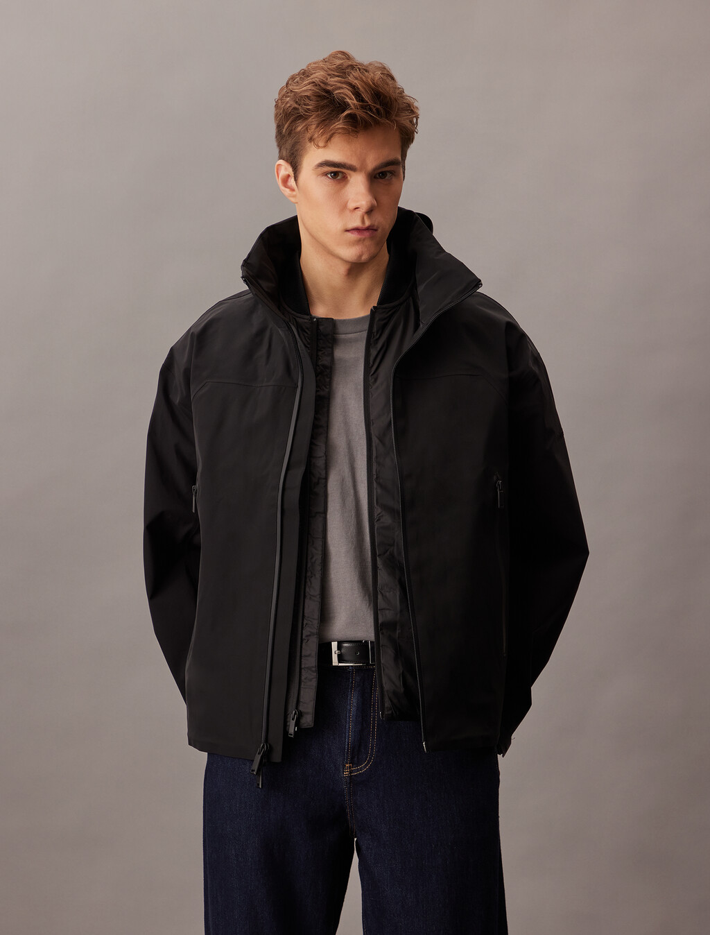 Tech 3-in-1 Jacket, Black, hi-res
