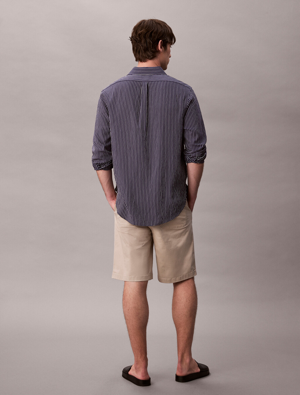 90s Baggy Chino Short, Island Fossil, hi-res