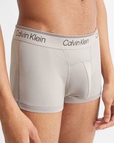 Athletic Micro Low Rise Trunks, Clay Grey, hi-res