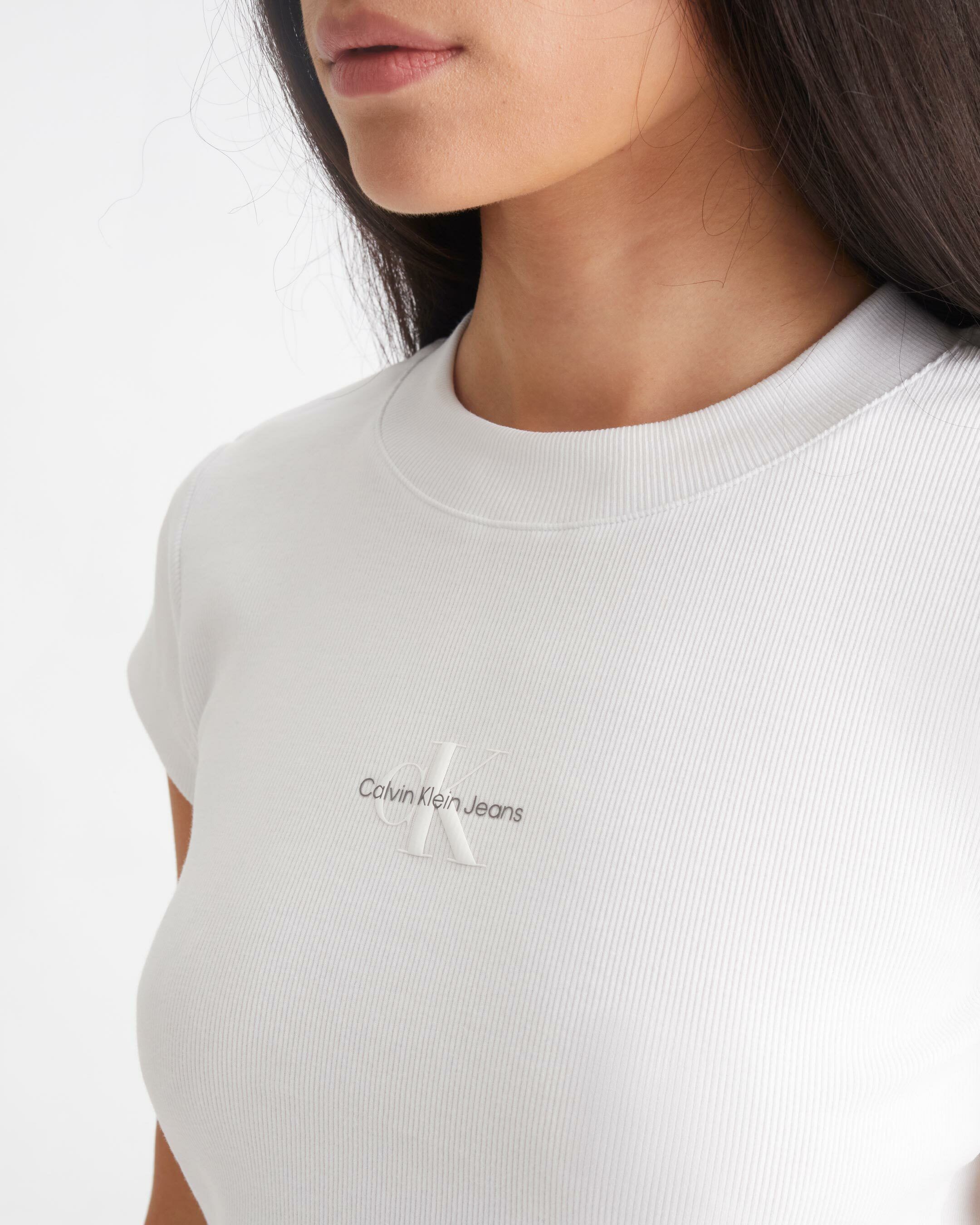 Calvin klein monogram white hot sale