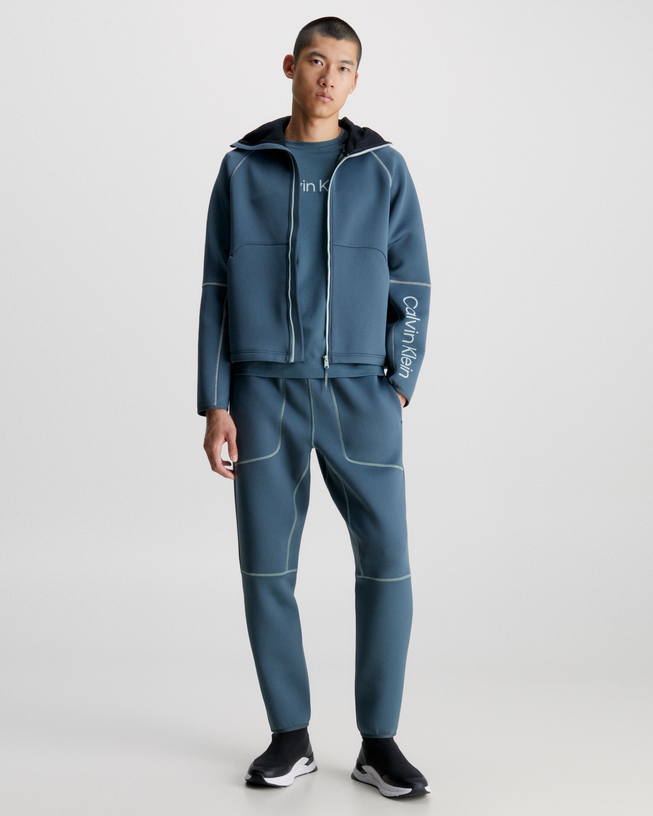 Mens calvin klein online zip up hoodie