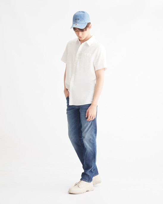 COTTON HEMP SUMMER SHIRT