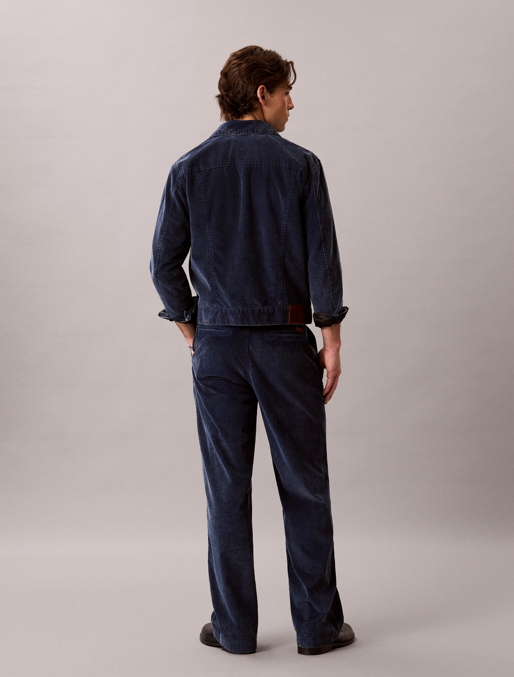 Baggy Washed Corduroy Pant, Pageant Blue, hi-res