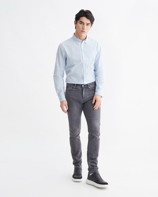 SLIM SEERSUCKER SHIRT