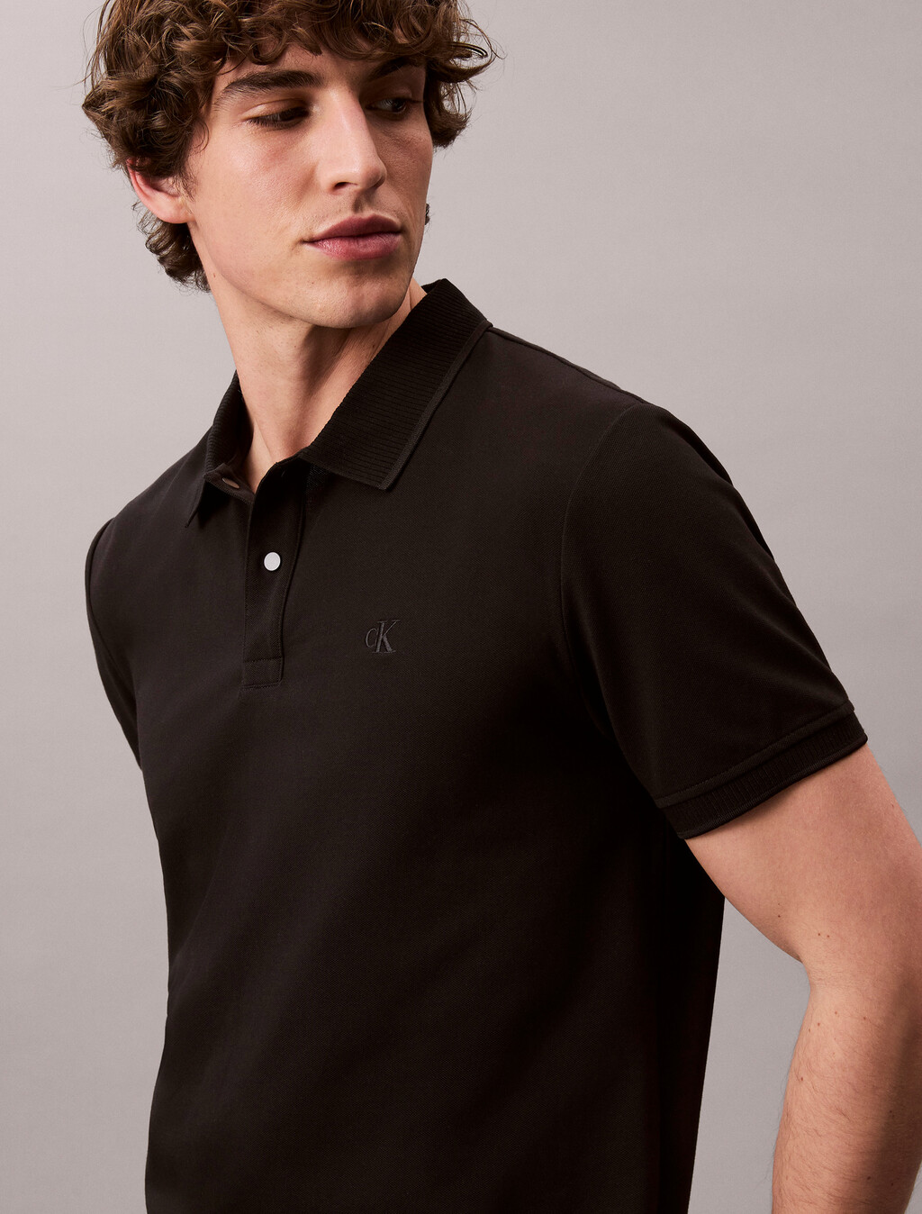 Cooling Regular Polo, Black, hi-res