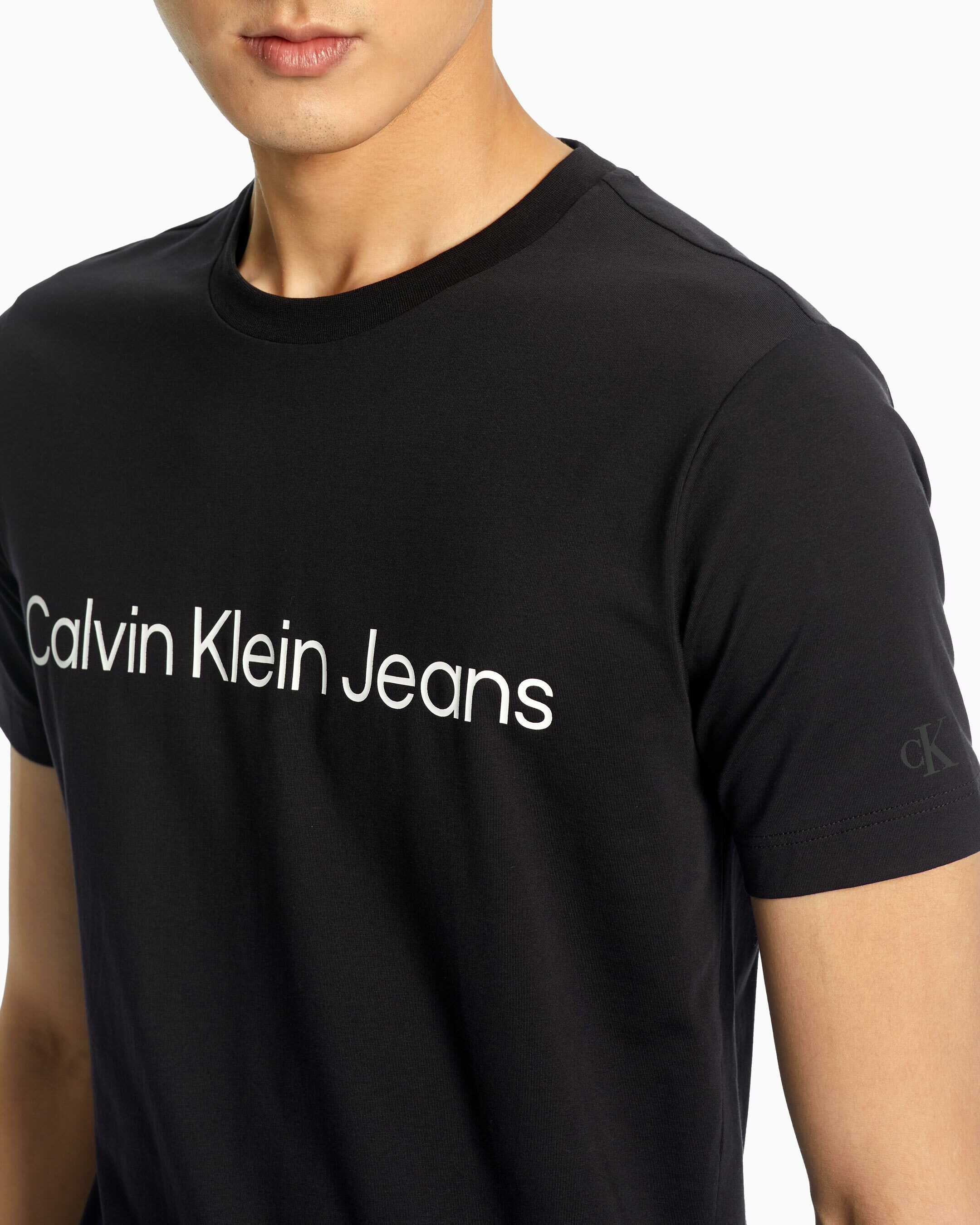 Institutional Logo Slim Tee black Calvin Klein Malaysia