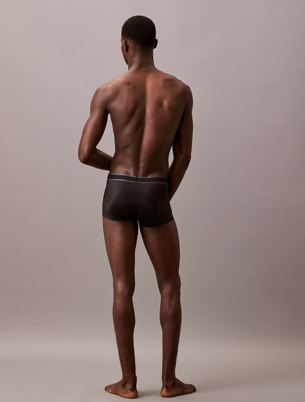 Tonal Logo Low Rise Trunk, Black, hi-res