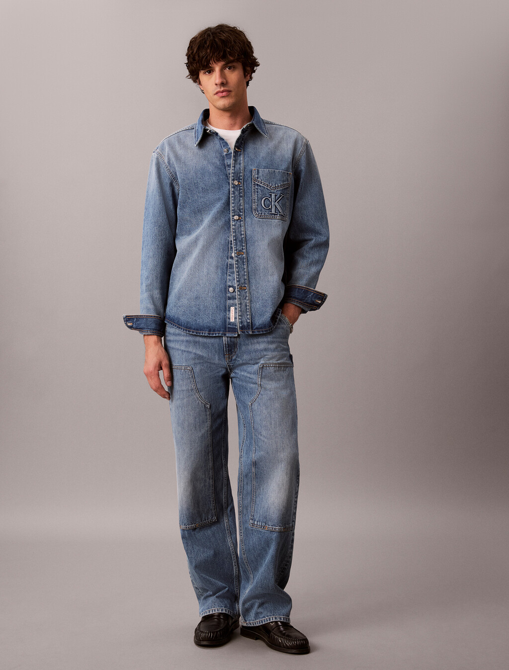Baggy Carpenter Jeans, MEDALLION, hi-res