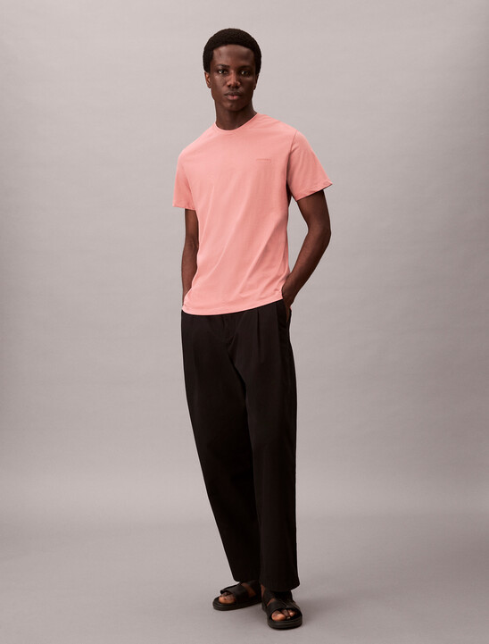 Solid Liquid Touch Crewneck Tee