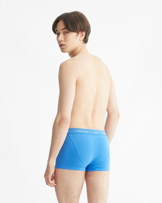 Cotton Stretch 3 Pack Low Rise Trunk