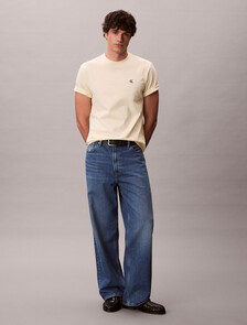 Embroidered Monogram Logo Relaxed T-Shirt, Pear Sorbet, hi-res