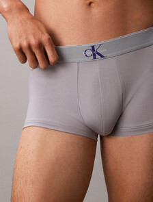 Graphic Monogram Low Rise Trunk, misty grey w/ blue river fog, hi-res