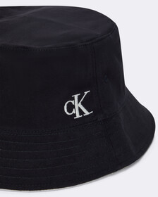 Reversible Classic Cotton Bucket Hat, Black Beauty/Bone White, hi-res